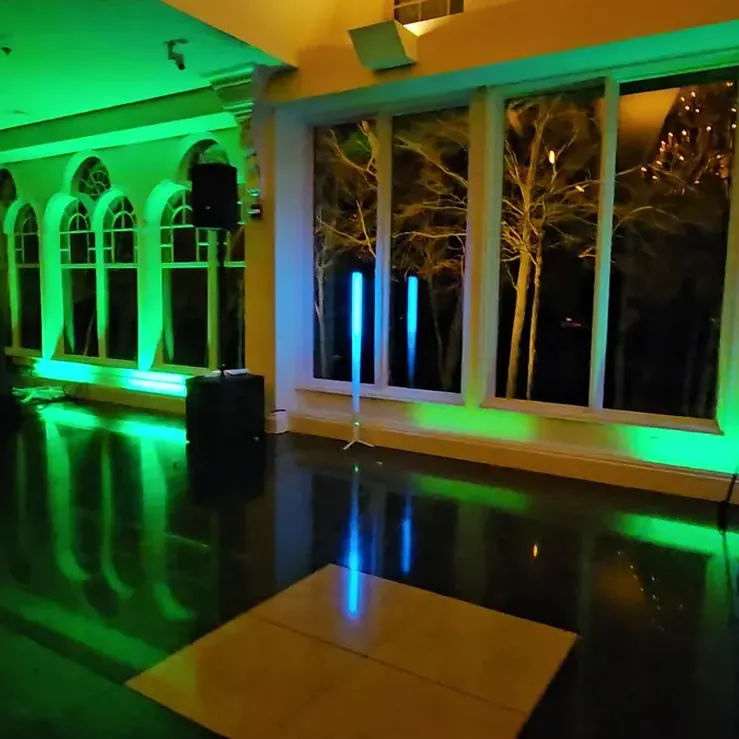 Music-driven dance floor lighting by Michael Sage